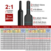 Thumbnail for 2m Polyolefin Shrink Tube 25/32