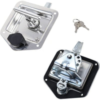 Thumbnail for Trailer Door Latch Rv Door Tool Box Lock Gasket T-Handle with Keys 304 Stainless Steel