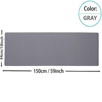 Thumbnail for 150cm Kitchen Anti-Skid Anti Fatigue Pu Leather Floor mat, Kitchen Rug