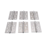 Thumbnail for Pack of 6 Hinge 3.5 Inch Stainless Steel Door Hinges Cabinet Door Hinges Furniture