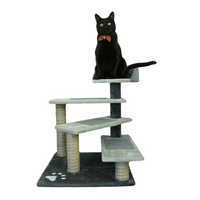 Thumbnail for Petwiz Multi Level PawPal Scratching Post Cat Tree