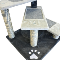 Thumbnail for Petwiz Multi Level PawPal Scratching Post Cat Tree