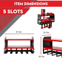 Thumbnail for Power Tool Organiser Wall Mounted Drill Storage Organizer Holder Milwaukee Red