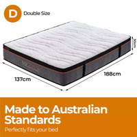 Thumbnail for EasyDreamer Orthopaedic Euro Top Pocket Spring Double Mattress