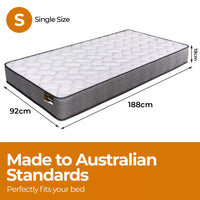 Thumbnail for ValueSleeper 3-Zone Orthopaedic Pocket Spring Single Mattress