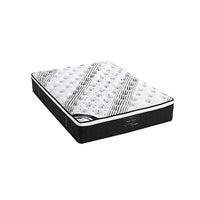 Thumbnail for Mattress Euro Top Queen Size Pocket Spring Coil with Knitted Fabric Medium Firm 33cm Thick