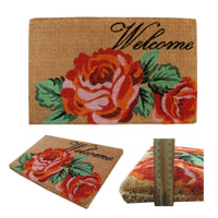 Thumbnail for Extra Thick Flower Premium Coir Door Mat