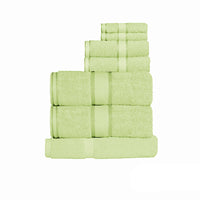 Thumbnail for Kingtex 550gsm Cotton 7 Pce Towel Set New Apple