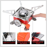 Thumbnail for Outdoor Folding Mini Gas Burner Cooking Stove Butane Gas BBQ Hiking AU Stock