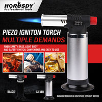 Thumbnail for Butane Torch Gas Blow Jet Lighter Refillable Soldering Gun Flame Heat Food BBQ