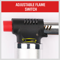 Thumbnail for Butane Torch Gas Blow Jet Lighter Refillable Soldering Gun Flame Heat Food BBQ