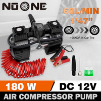 Thumbnail for NOONE 12V Digital Gauge Tyre Inflator Air Compressor Tire Pump Tire Inflator