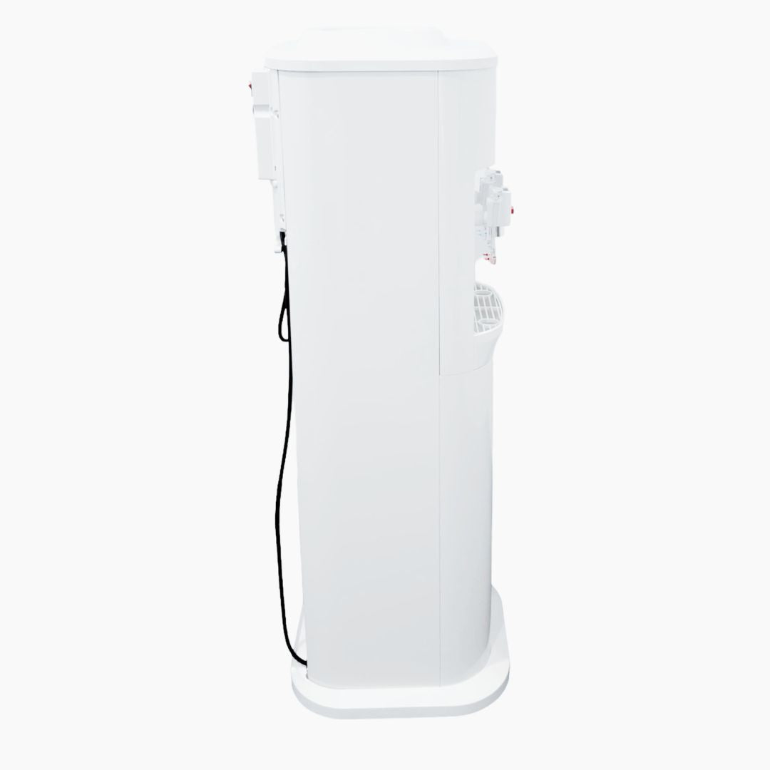 Luxurious White Hot and Cold Free Standing Water Cooler - LG Compressor