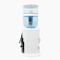 Thumbnail for Luxurious White Benchtop Hot and Cold-Water Dispenser with Filter Bottle and LG Compressor