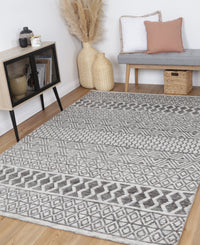 Thumbnail for Amritsar AMRI04 Charcoal & Beige 160x230