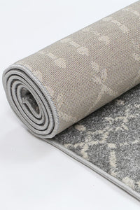 Thumbnail for delicate-cassiday-grey-ivory-rug 80x300