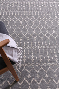 Thumbnail for delicate-cassiday-grey-ivory-rug 80x300