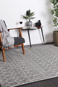 Thumbnail for delicate-cassiday-grey-ivory-rug 80x300