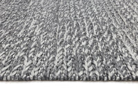 Thumbnail for Harlow Cue Charcoal Wool Blend Rug 160x230