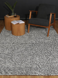 Thumbnail for Harlow Cue Charcoal Wool Blend Rug 160x230