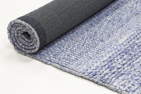 Thumbnail for Harlow Grace Blue Wool Blend Rug 160x230