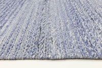 Thumbnail for Harlow Cue Blue Wool Blend Rug 240x330