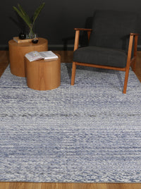 Thumbnail for Harlow Cue Blue Wool Blend Rug 240x330