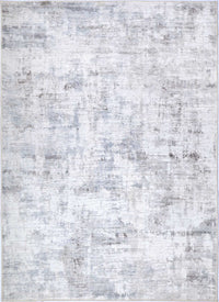 Thumbnail for vintage-crown-evalina-grey-distressed-vintage-rug 80x230