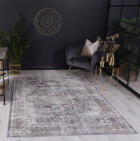 Thumbnail for vintage-crown-kendra-ash-distressed-vintage-rug 80x230
