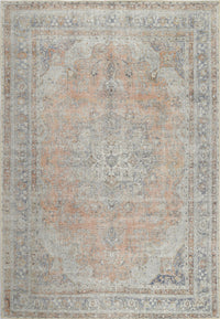 Thumbnail for vintage-crown-adelaide-ash-terracotta-distressed-vintage-rug 160X230