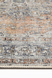 Thumbnail for vintage-crown-adelaide-ash-terracotta-distressed-vintage-rug 160X230