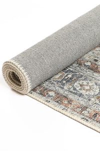 Thumbnail for vintage-crown-adelaide-ash-terracotta-distressed-vintage-rug 160X230