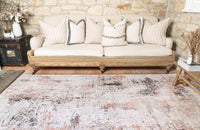 Thumbnail for vintage-crown-charles-ivory-blush-distressed-vintage-rug 200x290