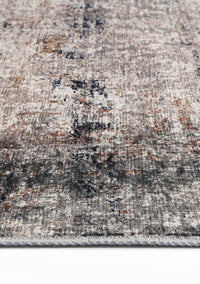 Thumbnail for vintage-crown-elizabeth-ash-beige-distressed-vintage-rug 80x300