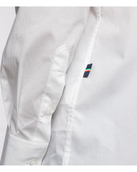 Thumbnail for Aeronautica Militare White Cotton Shirt with Eagle Logo and Button Closure M Men