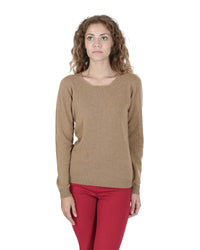 Thumbnail for Cashmere Womens Square Neck Sweater - Premium Quality - M