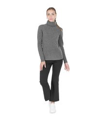 Thumbnail for Cashmere Womens Turtleneck Sweater - 40 EU