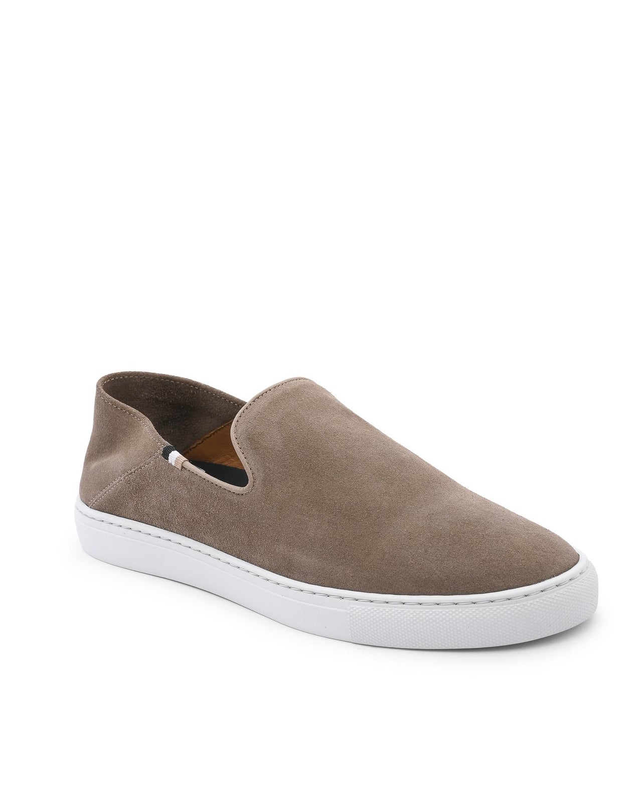 Hugo Boss Men's Slip-On Sneakers in Medium Beige in Beige - 43 EU