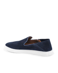 Thumbnail for Hugo Boss Men's Slip-On Sneakers in Dark blue - 43 EU