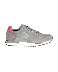 Thumbnail for Napapijri Men's Gray Polyester Sneaker - 42 EU