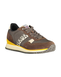 Thumbnail for Napapijri Men's Brown Polyester Sneaker - 42 EU