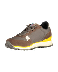 Thumbnail for Napapijri Men's Brown Polyester Sneaker - 42 EU