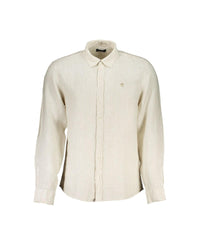 Thumbnail for North Sails Men's Beige Linen Shirt - L