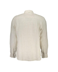 Thumbnail for North Sails Men's Beige Linen Shirt - L