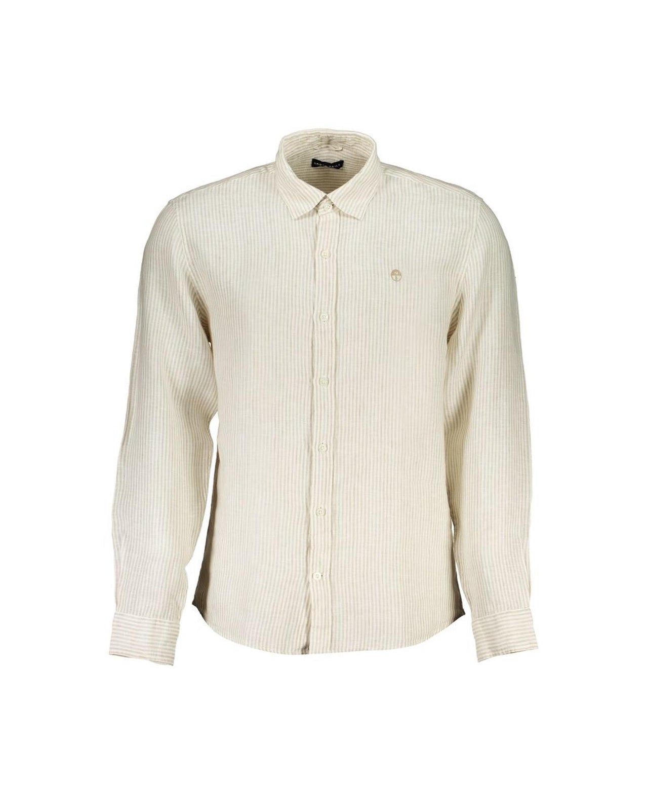 North Sails Men's Beige Linen Shirt - M