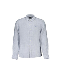 Thumbnail for North Sails Men's Blue Linen Shirt - M