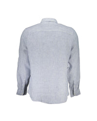 Thumbnail for North Sails Men's Blue Linen Shirt - M