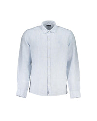 Thumbnail for North Sails Men's Light Blue Linen Shirt - L