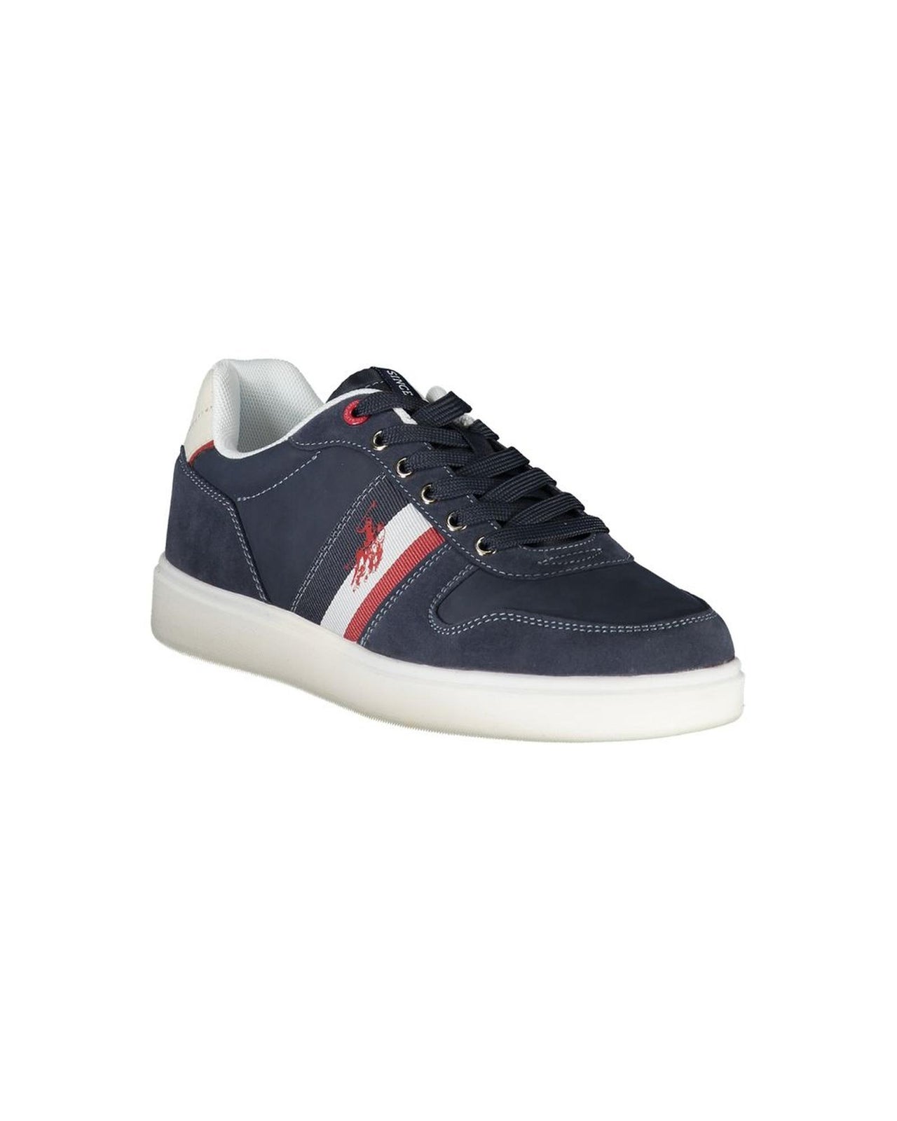 US POLO ASSN Men's Blue Polyester Sneaker - 41 EU