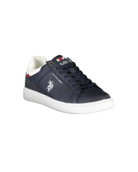 Thumbnail for US POLO ASSN Men's Blue Polyester Sneaker - 41 EU